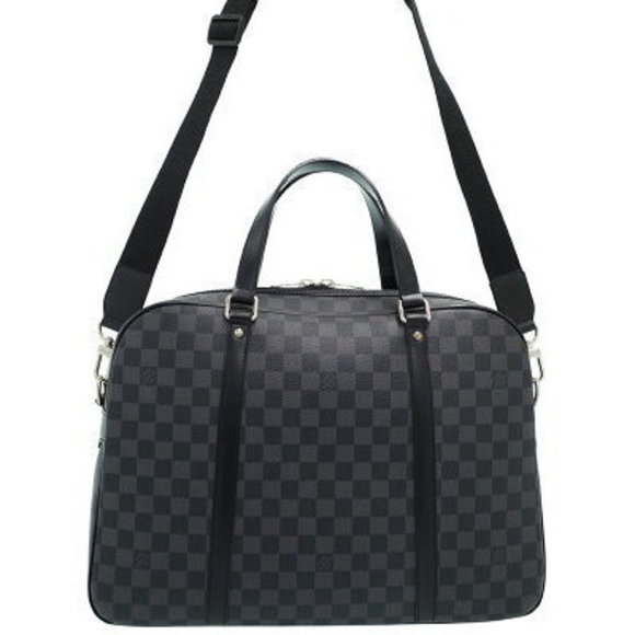 Louis Vuitton Damier Graphite Black Yarn Business Bag - Picture 1 of 8